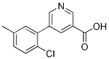 5-(2-Chloro-5-Methylphenyl)pyridine-3-carboxylic acid CAS#: 1365272-57-6