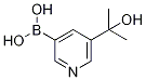 5-(2-HYDROXYPROPAN-2-YL)PYRIDIN-3-YLBORONIC ACID CAS#: 1310404-56-8