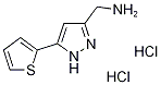 {[5-(2-Thienyl)-1H-pyrazol-3-yl]methyl}aminedihydrochloride CAS#: 1231953-54-0