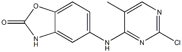 5-(2-chloro-5-MethylpyriMidin-4-ylaMino)benzo[d]oxazol-2(3H)-one CAS#: 1236670-87-3