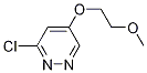 5-(2-methoxyethoxy)-3-chloropyridazine CAS#: 1256038-18-2