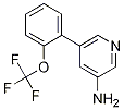 5-(2-(trifluoroMethoxy)phenyl)pyridin-3-aMine CAS#: 1258620-51-7