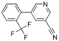 5-(2-(trifluoromethyl)phenyl)pyridine-3-carbonitrile CAS#: 1261770-60-8