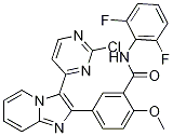 5-(3-(2-chloropyriMidin-4-yl)iMidazo[1,2-a]pyridin-2-yl)-N-(2,6-difluorophenyl)-2-MethoxybenzaMide CAS#: 1089278-50-1