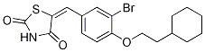 5-[[3-BroMo-4-(2-cyclohexylethoxy)phenyl]Methylene]-2,4-thiazolidinedione CAS#: 1239610-74-2