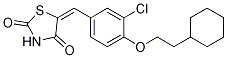 5-[[3-Chloro-4-(2-cyclohexylethoxy)phenyl]Methylene]-2,4-thiazolidinedione CAS#: 1239610-72-0
