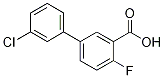 5-(3-Chlorophenyl)-2-fluorobenzoic acid CAS#: 1261933-47-4
