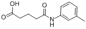 5-[(3-METHYLPHENYL)AMINO]-5-OXOPENTANOIC ACID CAS#: 71195-70-5
