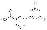 5-(3-chloro-5-fluorophenyl)pyridine-3-carboxylic acid CAS#: 1261964-74-2