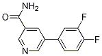 5-(3,4-difluorophenyl)pyridine-3-carboxamide CAS#: 1125429-25-5