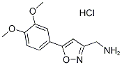 {[5-(3,4-dimethoxyphenyl)isoxazol-3-yl]methyl}amine hydrochloride CAS#: 1185302-47-9