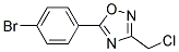 5-(4-BROMOPHENYL)-3-(CHLOROMETHYL)-1,2,4-OXADIAZOLE CAS#: 1152498-89-9