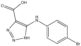 5-[(4-Bromophenyl)amino]-1H-1,2,3-triazole-4-carboxylic acid CAS#: 1092352-69-6