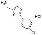 [5-(4-CHLOROPHENYL)-2-THIENYL]METHYLAMINE HYDROCHLORIDE CAS#: 1166853-02-6