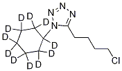 5-(4-Chlorobutyl)-1-cyclohexyltetrazole-d11 CAS#: 1073608-19-1
