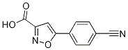 5-(4-Cyanophenyl)isoxazole-3-carboxylic Acid CAS#: 1375064-45-1