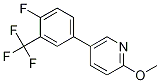 5-[4-Fluoro-3-(trifluoroMethyl)phenyl]-2-Methoxypyridine CAS#: 1375069-20-7