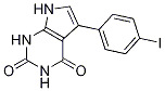 5-(4-Iodophenyl)-1H-pyrrolo[2,3-d]pyrimidine-2,4(3H,7H)-dione CAS#: 1204298-61-2