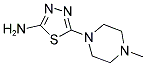 5-(4-METHYLPIPERAZIN-1-YL)-1,3,4-THIADIAZOL-2-AMINE CAS#: 71125-50-3