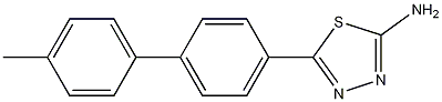 5-(4'-Methylbiphenyl-4-yl)-1,3,4-thiadiazol-2-amine CAS#: 1255574-36-7