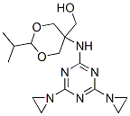 5-[[4,6-Di(1-aziridinyl)-1,3,5-triazin-2-yl]amino]-2-isopropyl-1,3-dioxane-5-methanol CAS#: 72239-54-4
