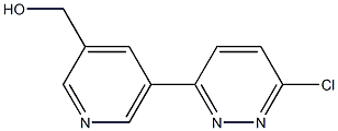 (5-(6-chloropyridazin-3-yl)pyridin-3-yl)methanol CAS#: 1346809-26-4