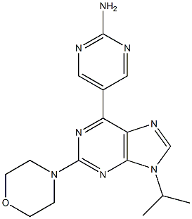 5-(9-isopropyl-2-Morpholino-9H-purin-6-yl)pyriMidin-2-aMine CAS#: 1246535-95-4