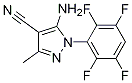 5-AMINO-3-METHYL-1-(2,3,5,6-TETRAFLUOROPHENYL)-1H-PYRAZOLE-4-CARBONITRILE CAS#: 1072944-90-1