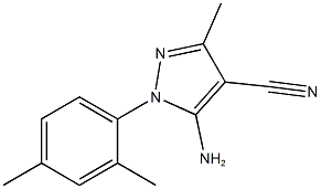 5-AMino-4-cyano-1-(2,4-diMethylphenyl)-3-Methylpyrazole CAS#: 1072944-82-1