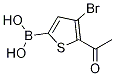 5-Acetyl-4-bromothiophen-2-boronic acid CAS#: 1256346-41-4