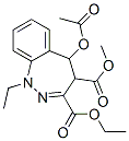5-Acetyloxy-4,5-dihydro-4-methyl-1H-1,2-benzodiazepine-3,4-dicarboxylic acid diethyl ester CAS#: 71443-83-9