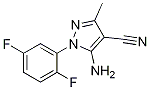 5-Amino-1-(2,5-difluorophenyl)-3-methyl-1H-pyrazole-4-carbonitrile CAS#: 1072944-86-5
