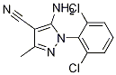 5-Amino-1-(2,6-dichlorophenyl)-3-methyl-1H-pyrazole-4-carbonitrile CAS#: 1072944-85-4