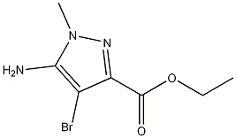 5-Amino-4-bromo-1-methyl-1H-pyrazole-3-carboxylic acid ethyl ester CAS#: 1174305-82-8