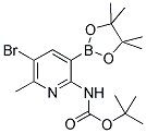 5-BROMO-2-TERT-BUTYLOXYCARBONYLAMINO-6-METHYLPYRIDINE-3-BORONIC ACID PINACOL ESTER CAS#: 1315351-28-0