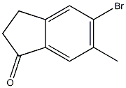 5-BROMO-6-METHYL-1-INDANONE CAS#: 1273655-83-6