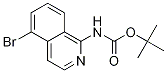 (5-BROMO-ISOQUINOLIN-1-YL)-CARBAMIC ACID TERT-BUTYL ESTER CAS#: 1330754-23-8