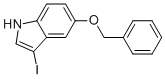 5-(Benzyloxy)-3-iodo-1H-indole CAS#: 70347-92-1