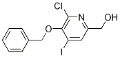 [5-(Benzyloxy)-6-chloro-4-iodopyridin-2-yl]methanol CAS#: 1186405-17-3