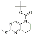5-Boc-2-(methylthio)-5,6,7,8-tetrahydropyrido[3,2-d]pyrimidine CAS#: 1246471-43-1