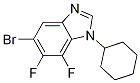 5-BroMo-1-cyclohexyl-6,7-difluorobenziMidazole CAS#: 1365271-96-0