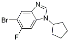 5-BroMo-1-cyclopentyl-6-fluorobenziMidazole CAS#: 1365272-22-5