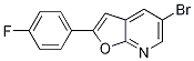 5-BroMo-2-(4-fluorophenyl)furo[2,3-b]pyridine, 98% CAS#: 1215106-68-5