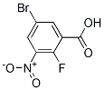 5-BroMo-2-fluoro-3-nitrobenzoic acid CAS#: 1153279-80-1