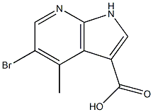 5-BroMo-4-Methyl-7-azaindole-3-carboxylic acid CAS#: 1190316-93-8