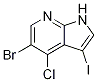 5-BroMo-4-chloro-3-iodo-1H-pyrrolo[2,3-b]pyridine CAS#: 1092579-75-3