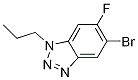 5-BroMo-6-fluoro-1-propylbenzotriazole CAS#: 1365271-97-1
