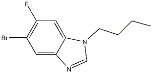 5-Bromo-1-butyl-6-fluoro-1H-benzo[d]imidazole CAS#: 1261906-10-8