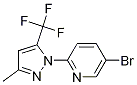 5-Bromo-2-(3-methyl-5-(trifluoromethyl)pyrazol-1-yl)pyridine CAS#: 1187385-59-6
