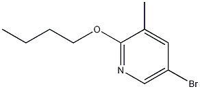 5-Bromo-2-butoxy-3-methylpyridine CAS#: 1261895-63-9